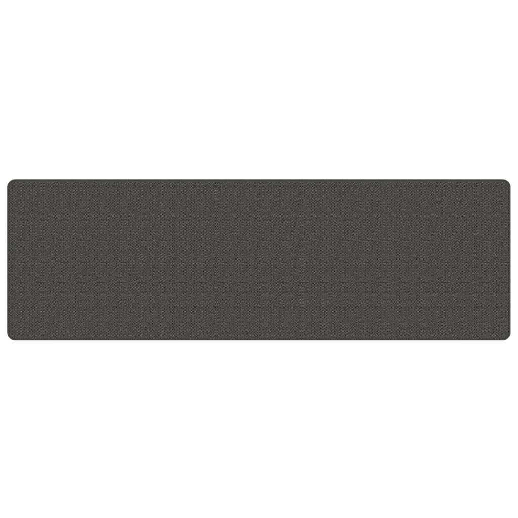 Vidaxx tapis de passage 80x250 cm aspect sisal anthracite