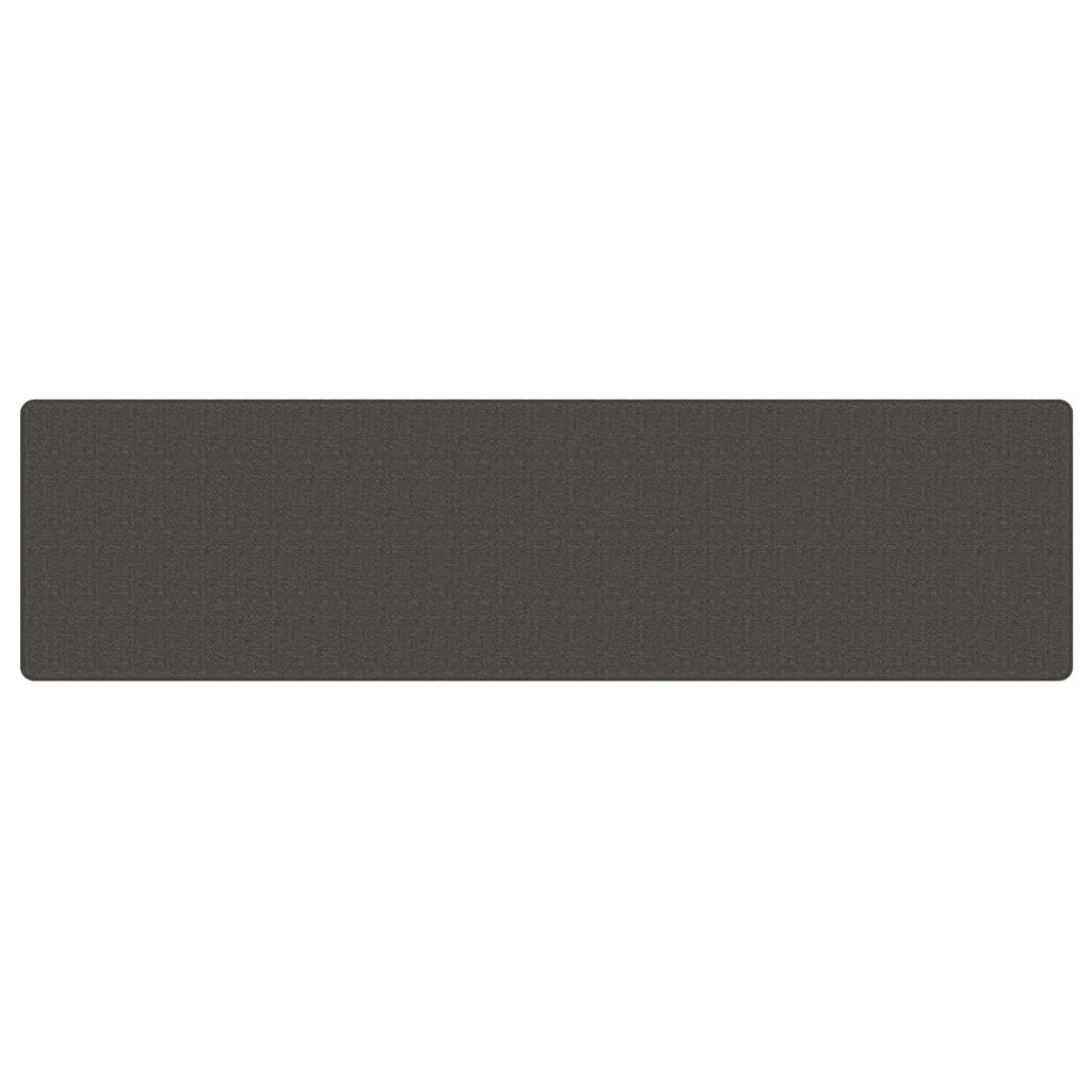 Vidaxx tapis de passage 80x300 cm aspect sisal anthracite