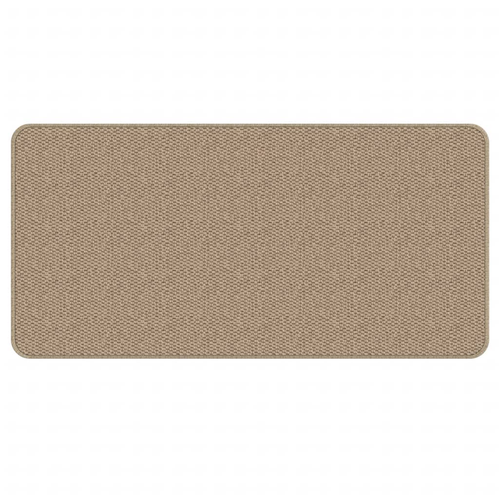 Vidaxx tapis de passage 50x100 cm aspect sisal couleur sable