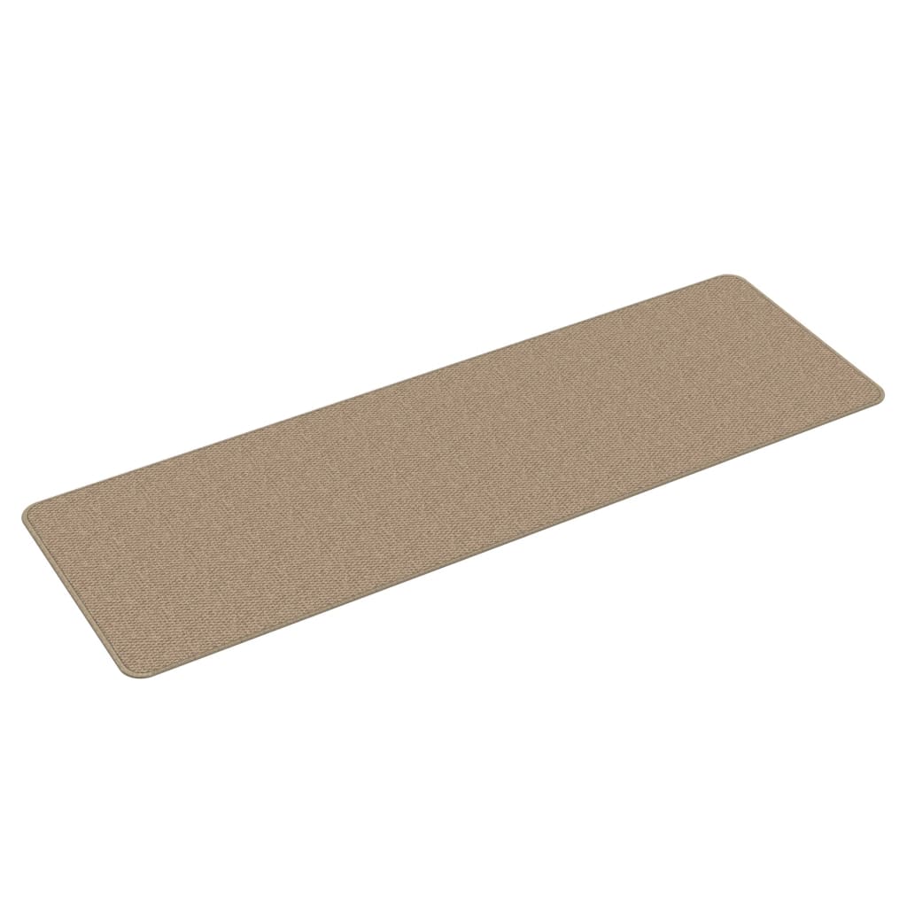 Vidaxx tapis de passage 50x150 cm aspect sisal couleur sable