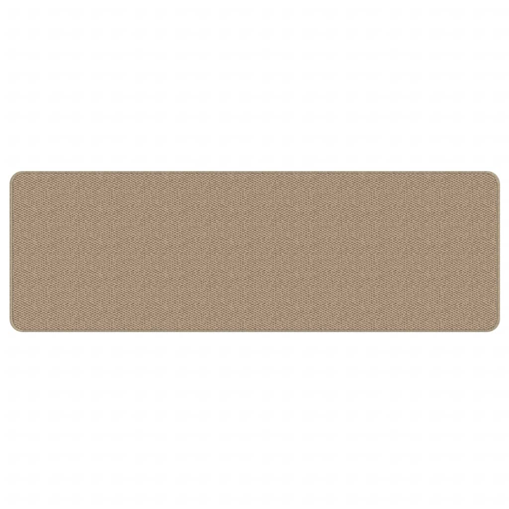 Vidaxx tapis de passage 50x150 cm aspect sisal couleur sable