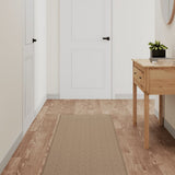 Vidaxx tapis de passage 50x150 cm aspect sisal couleur sable