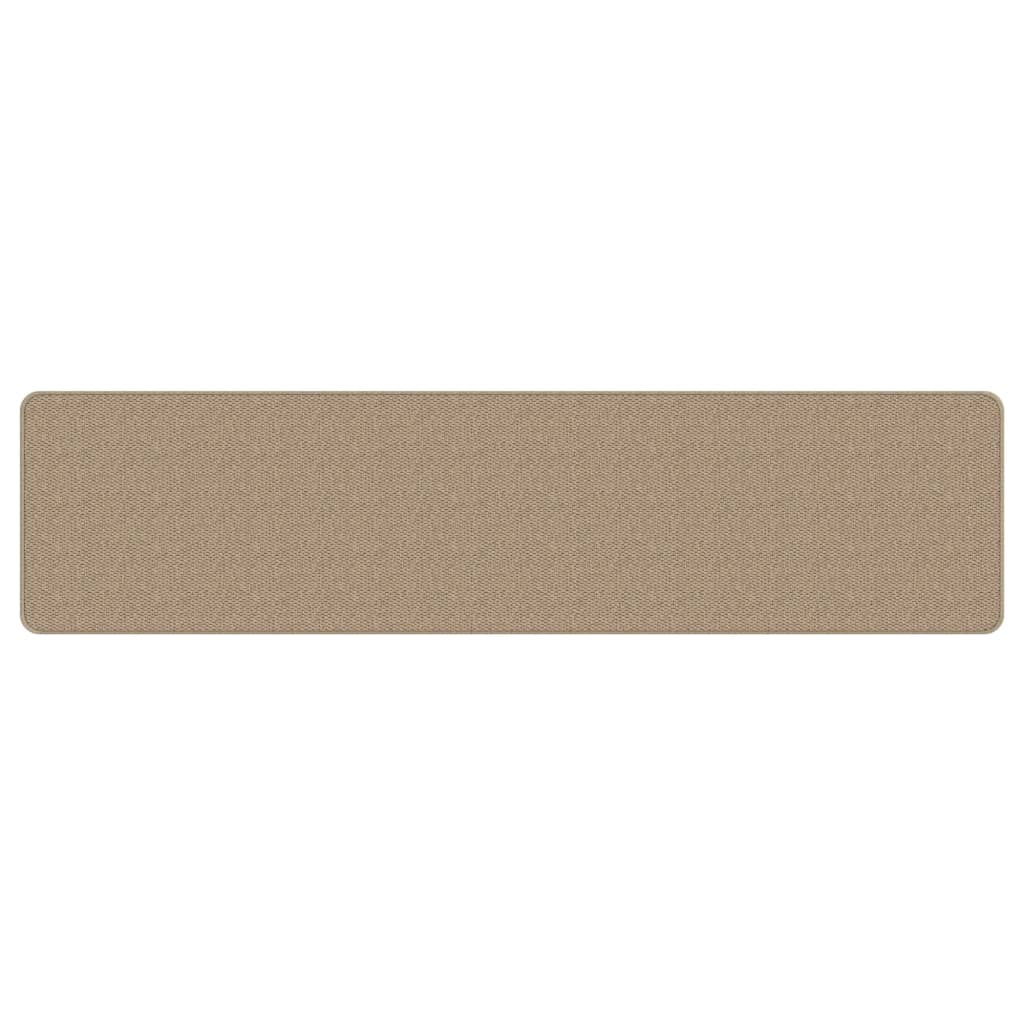 Vidaxx tapis de passage 50x200 cm aspect sisal couleur sable