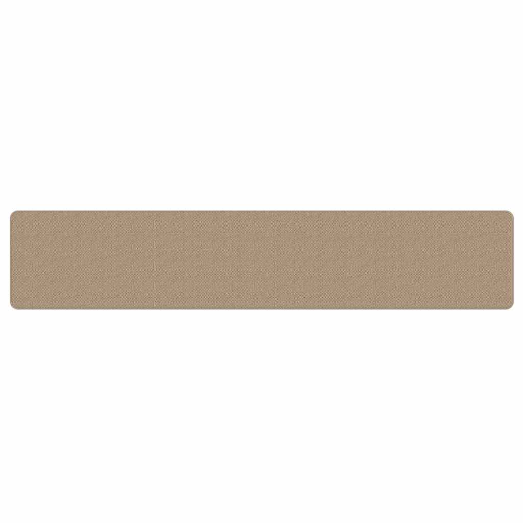 Vidaxx tapis de passage 50x250 cm aspect sisal couleur sable