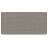 Vidaxx tapis de passage 50x100 cm aspect sisal argenté