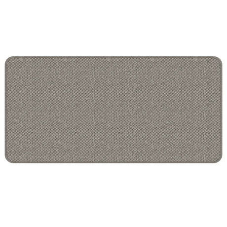 Vidaxx tapis de passage 50x100 cm aspect sisal argenté