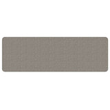 Vidaxx tapis de passage 50x150 cm aspect sisal argenté