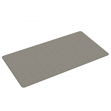 Vidaxx tapis de passage 80x150 cm aspect sisal argenté
