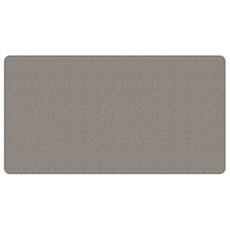 Vidaxx tapis de passage 80x150 cm aspect sisal argenté