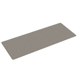 Vidaxx tapis de passage 80x200 cm aspect sisal argenté