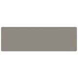 Vidaxx tapis de passage 80x250 cm aspect sisal argenté