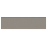 Vidaxx tapis de passage 80x300 cm aspect sisal argenté