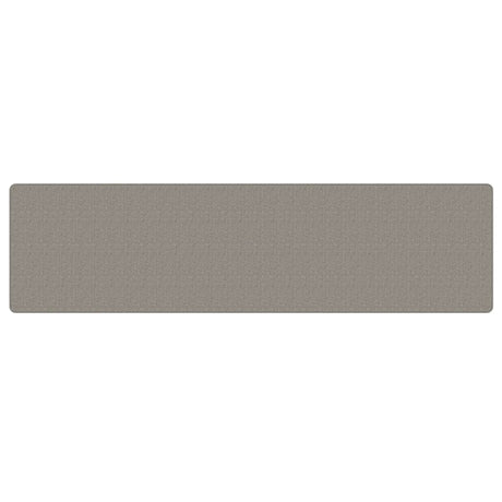 Vidaxx tapis de passage 80x300 cm aspect sisal argenté