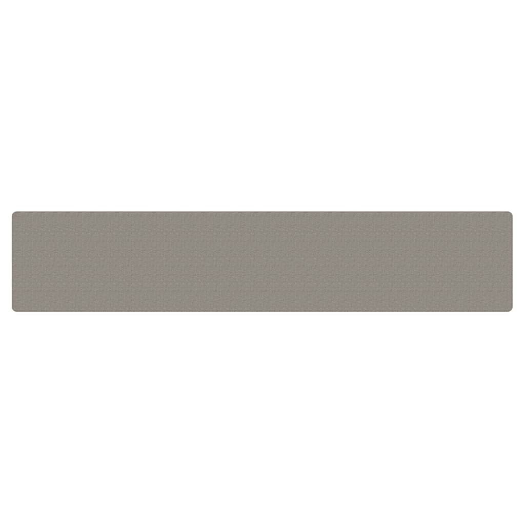 Vidaxx tapis de passage 80x400 cm aspect sisal argenté