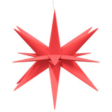 VidaXL lumières de Noël avec LED 3 pcs pliable 100 cm rouge