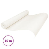 VidaXL papier peint intissé 3D uni 10x0,53 m couleur crème