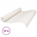 VidaXL papier peint intissé 3D uni 10x0,53 m marron