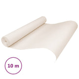 VidaXL papier peint intissé 3D uni 10x0,53 m beige