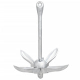 Vidaxx ancre pliable 1,5 kg en fer forgé couleur argent