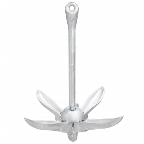 Vidaxx ancre pliable 1,5 kg en fer forgé couleur argent