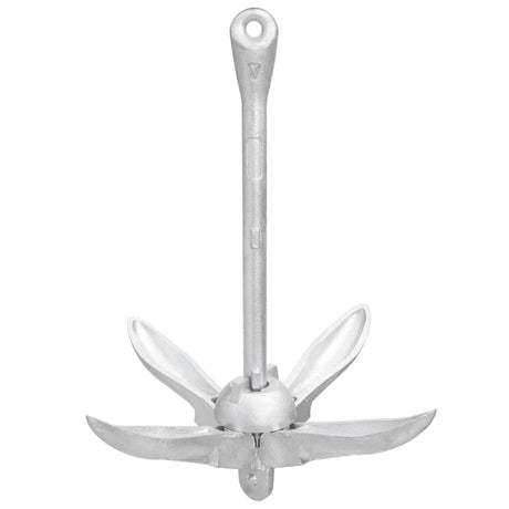 Vidaxx ancre pliable 3,2 kg en fer forgé couleur argent