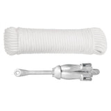 Ancre Vidaxx avec corde pliable 2,5 kg en fer forgé couleur argent