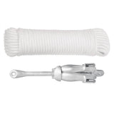 Ancre Vidaxx avec corde pliable 3,2 kg en fer forgé couleur argent