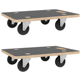 VidaXL meubles chiens 2 pcs rectangulaire 250 kg 50x35x11,5 cm