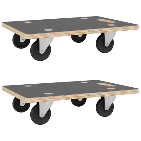 VidaXL meubles chiens 2 pcs rectangulaire 250 kg 50x35x11,5 cm