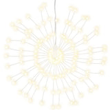 VidaXL lumières de Noël feux d'artifice 8 pcs 140 LED blanc chaud 17 cm