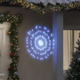VidaXL lumières de Noël feux d'artifice 8 pcs 140 LED blanc froid 17 cm