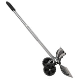 Vidaxl Snow Scoop avec poignée extensible 66 cm en acier à feuilles