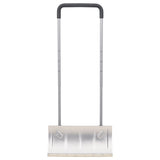 VidaXL pelle à neige avec manche extensible 61 cm lame en acier argenté