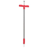 Vidaxxl coupe-herbe 93,5 cm acier thermolaqué rouge et gris