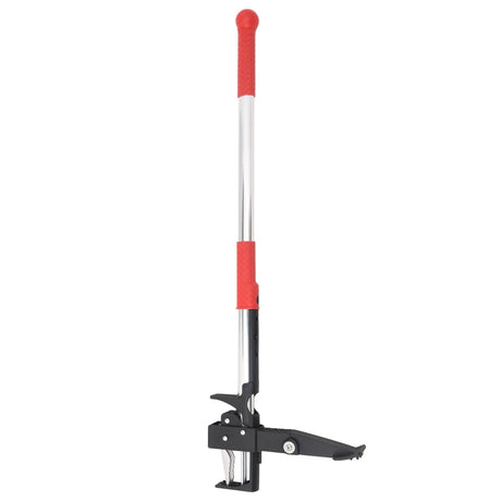 Vidaxl coupe-herbe 99,5 cm aluminium anodisé rouge et argent
