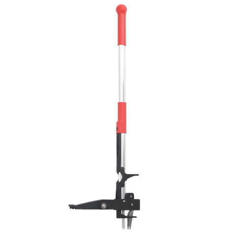 Vidaxl coupe-herbe 99,5 cm aluminium anodisé rouge et argent