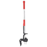 Vidaxl coupe-herbe 99,5 cm aluminium anodisé rouge et argent