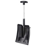 VidaXL jeu de pelles à neige 3 en 1 aluminium noir