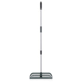 Vidaxx râteau à feuilles 2-en-1 157 cm pp vert foncé
