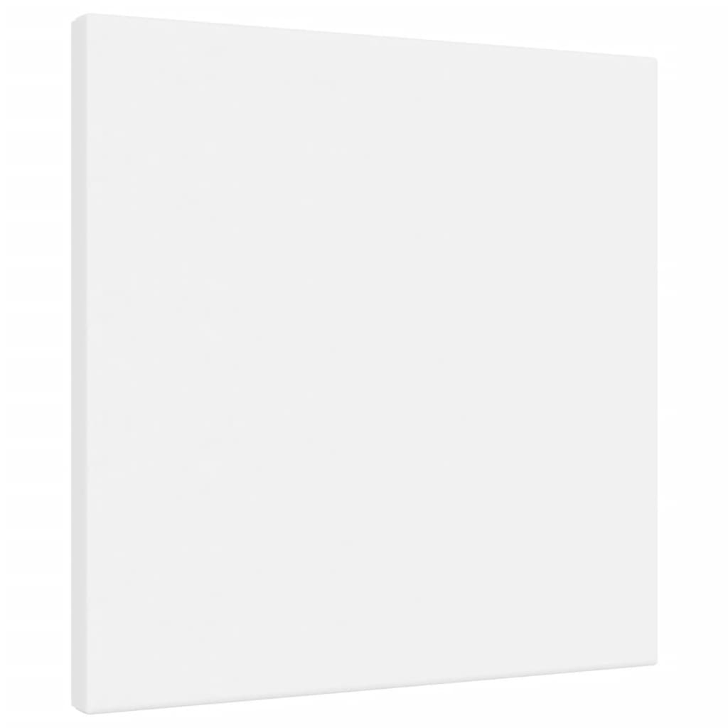 VidaXL toiles 12 pcs tissu et bois de pin massif blanc