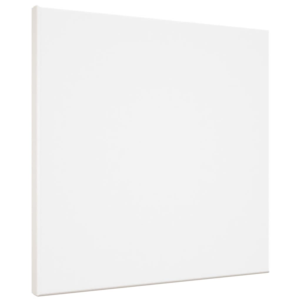 VidaXL toiles 12 pcs tissu et bois de pin massif blanc