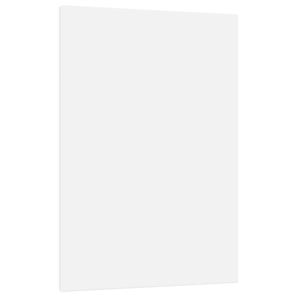 VidaXL toiles 12 pcs tissu et bois de pin massif blanc