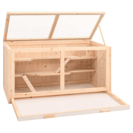 Vidaxx cage hamster 104x52x54 cm bois de pin massif