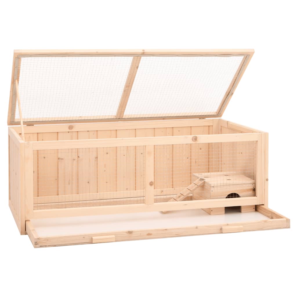 Vidaxl Hamsterkooi 104x52x38 cm Solid Pinewood