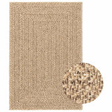 VidaXL tapis zizur intérieur et extérieur 140x200 cm aspect jute