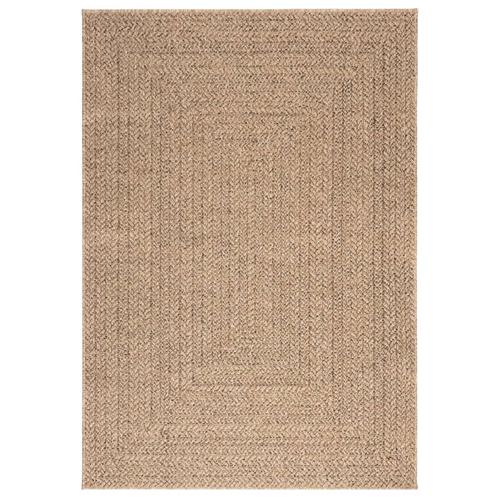 Vidaxl rug Zizur inside and outside 140x200 cm jute look