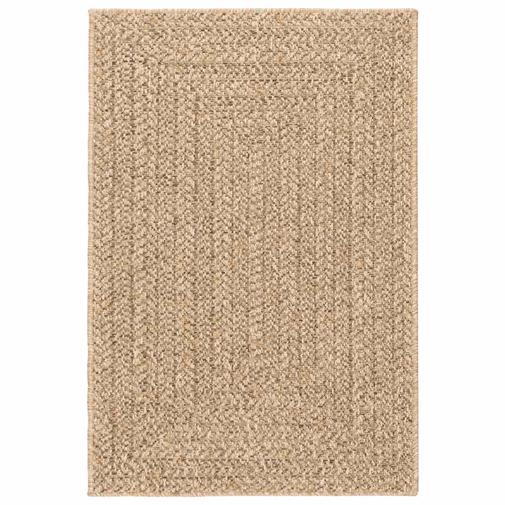 VidaXL tapis zizur intérieur et extérieur 140x200 cm aspect jute