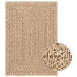 VidaXL tapis zizur intérieur et extérieur 160x230 cm aspect jute