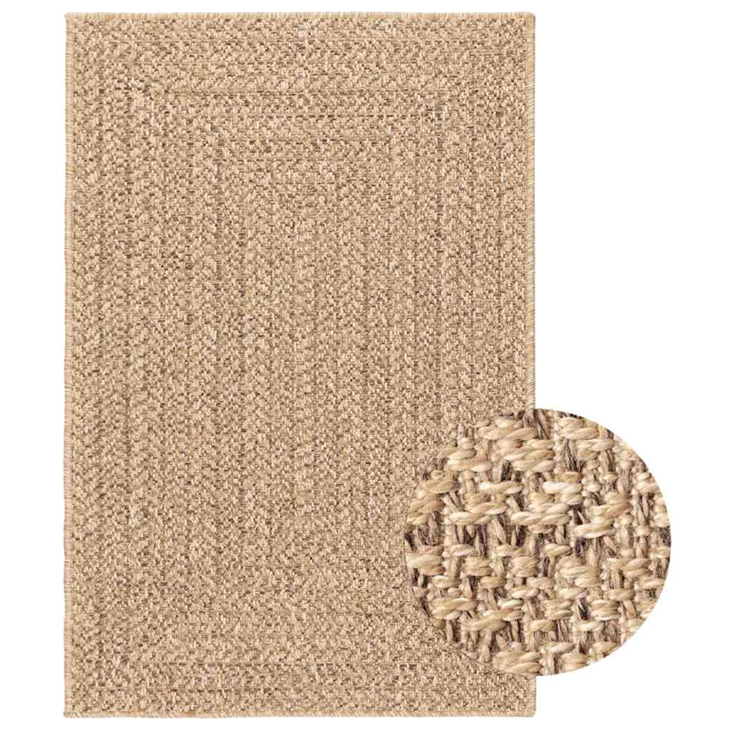 VidaXL tapis zizur intérieur et extérieur 200x290 cm aspect jute