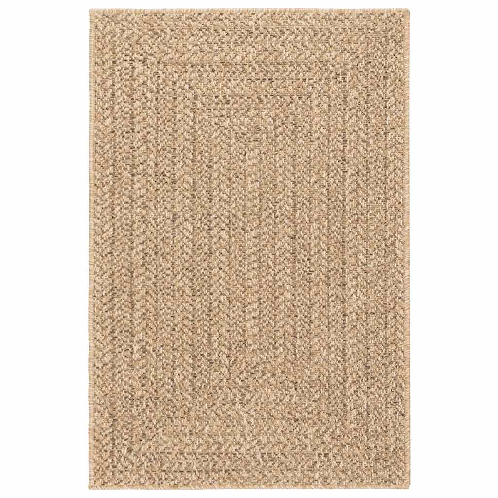 VidaXL tapis zizur intérieur et extérieur 200x290 cm aspect jute
